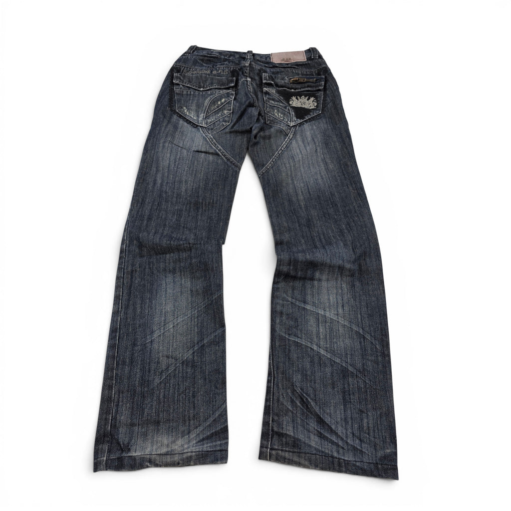 Vintage Japanese Straight Jeans (S)