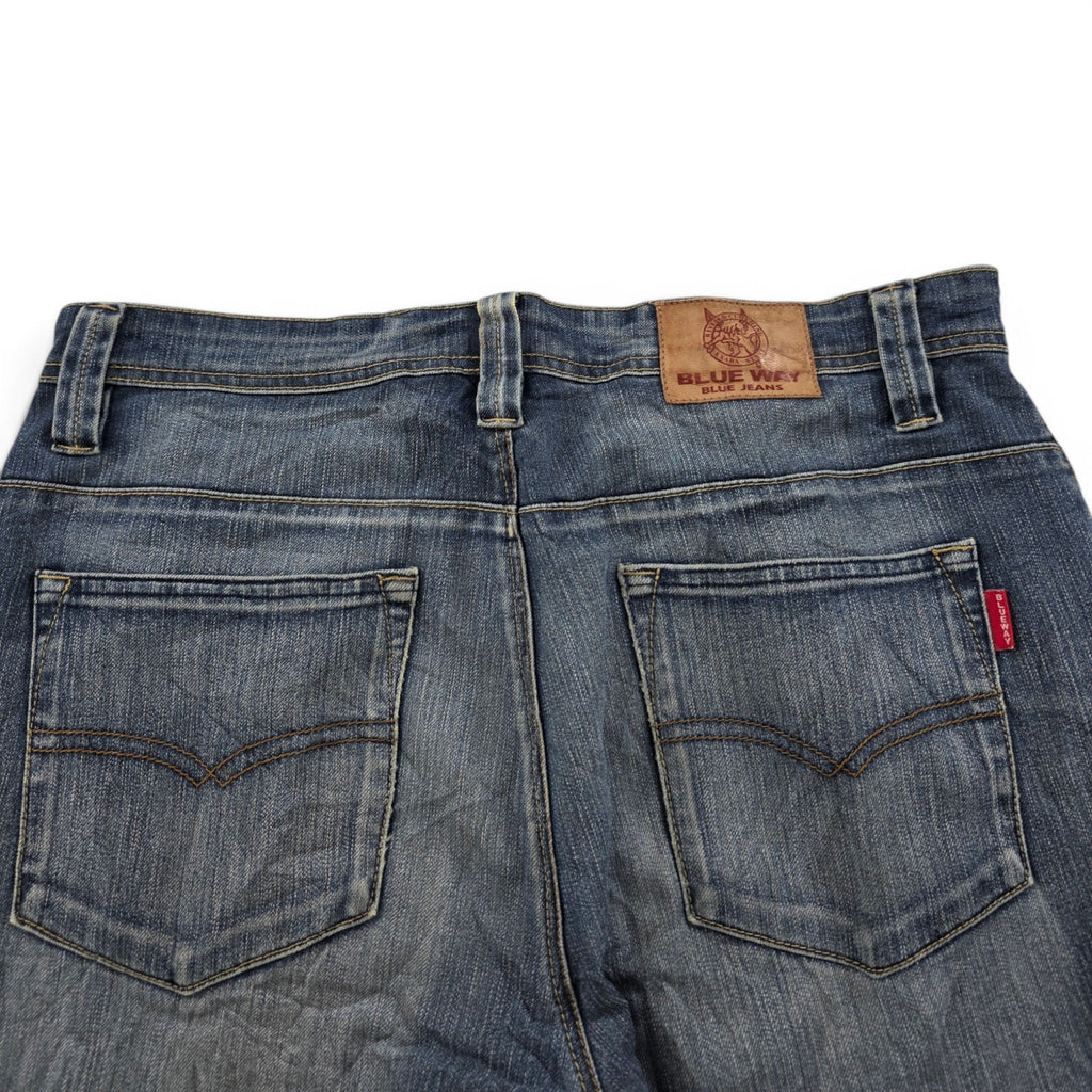 Vintage Japanese Straight Jeans (XL)