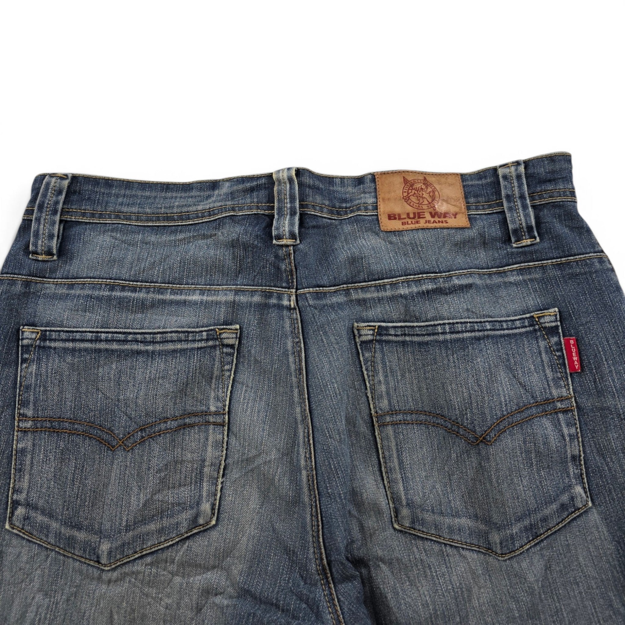 Vintage Japanese Straight Jeans (XL)