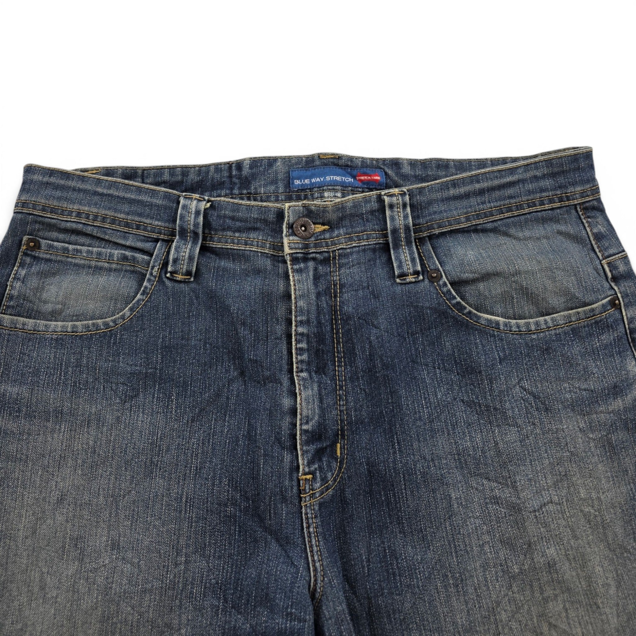 Vintage Japanese Straight Jeans (XL)